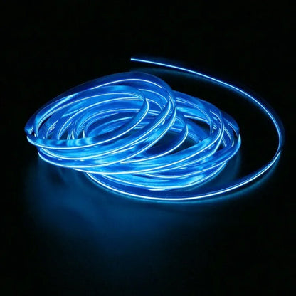2M Blue LED Car Interior Ambient Strip Light