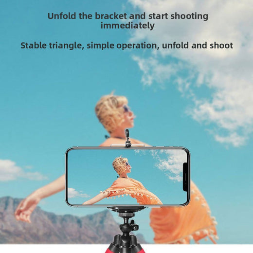 Octopus Flexible Phone Stand with Clamp