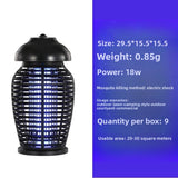Outdoor patio and camping mosquito killer lamp