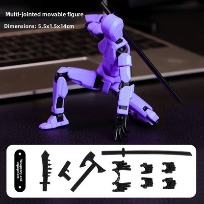 explosions joint people movable doll