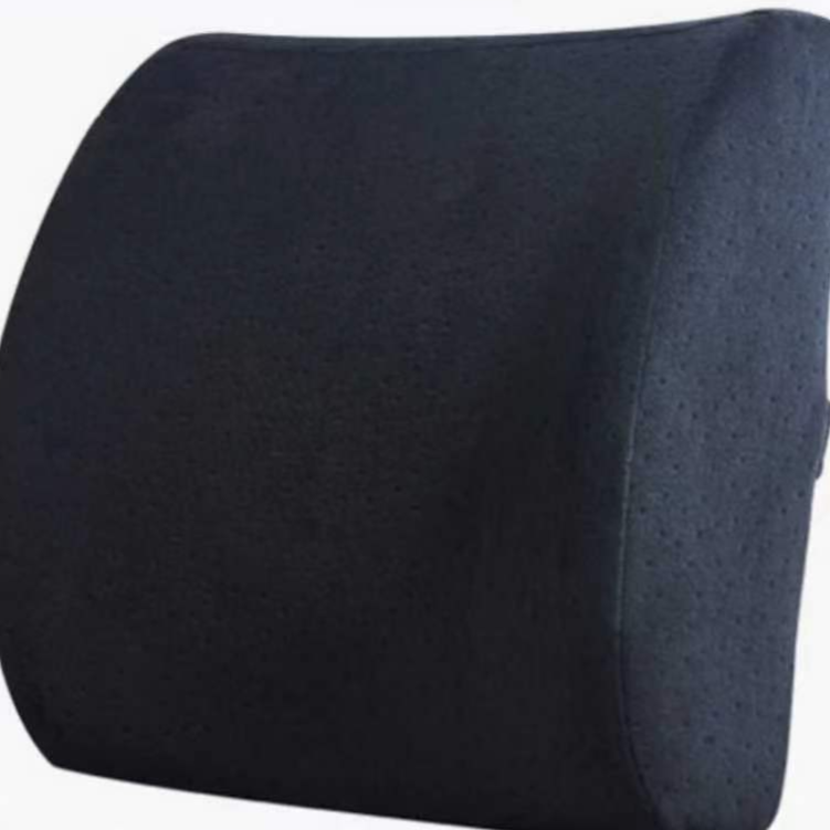 Back support cushion with cotton fabric