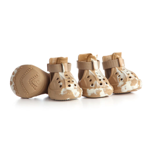 Dog luminous dog shoes are breathable in summer