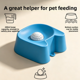 Dog Slow Feeder Licking Bowl with Suction Base