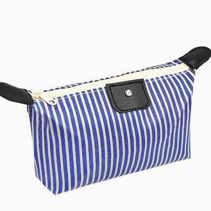 Striped Dumpling Bag