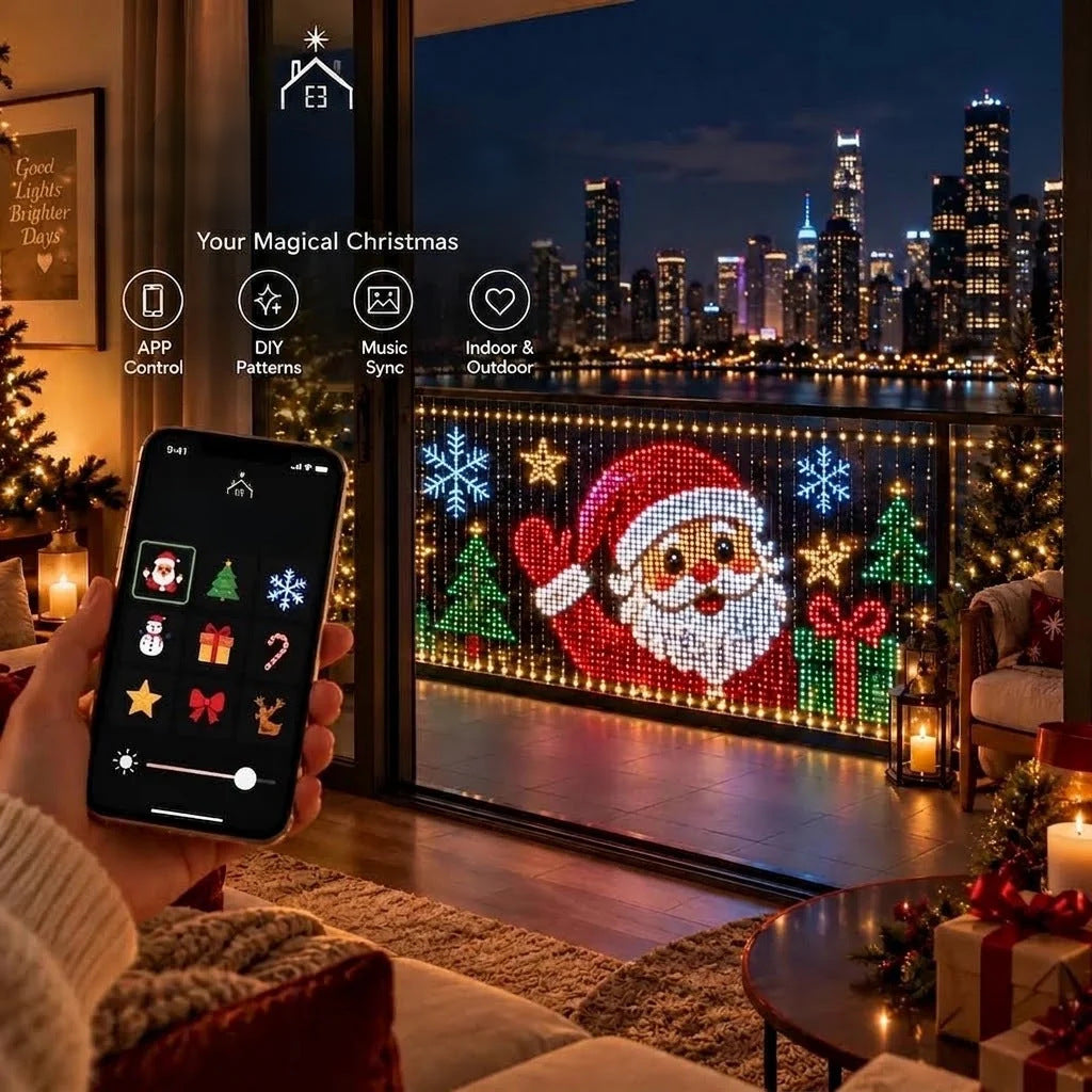 Balcony decorative lights