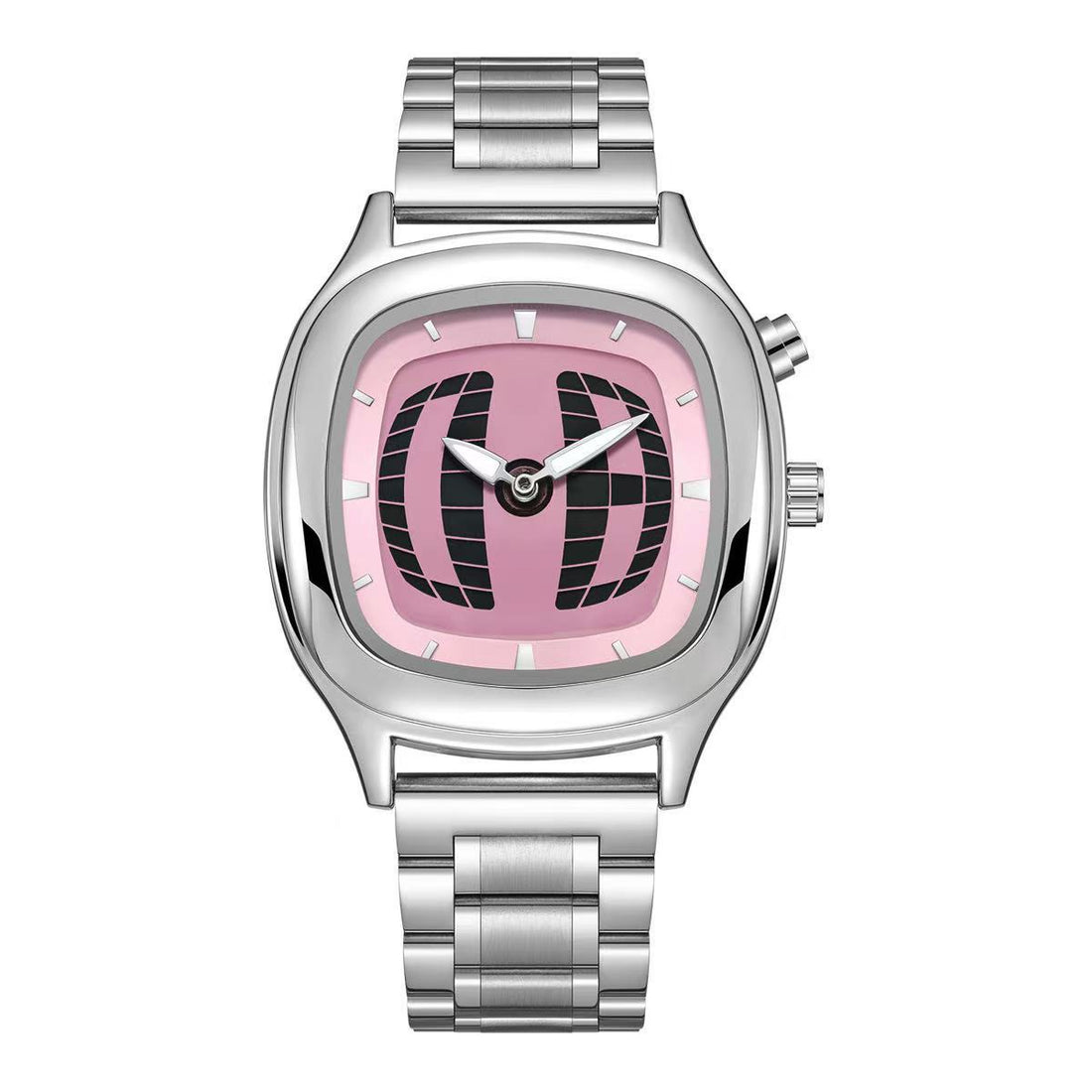 Retro Fashion Square Digital Second Display Quartz Wristwatch