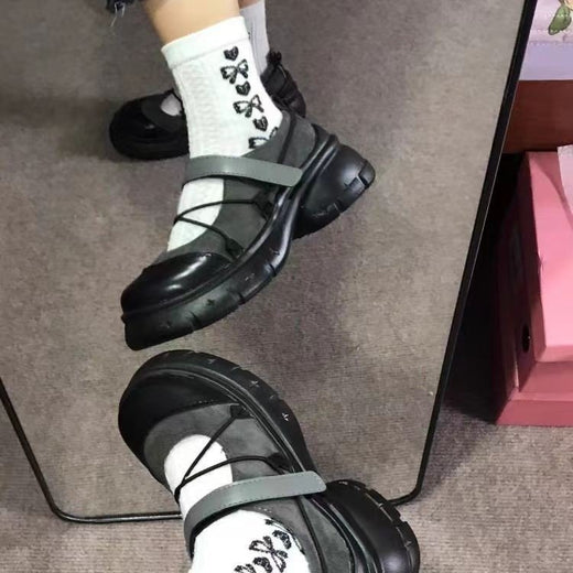 Velcro Platform Mary Jane Women Shoes Formal Shoes product image 3