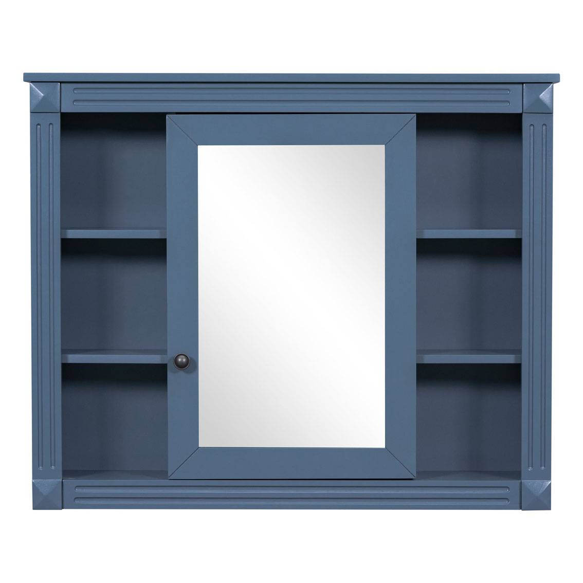 Modern Wall Mounted Bathroom Mirror Storage Cabinet4