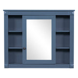 Modern Wall Mounted Bathroom Mirror Storage Cabinet4