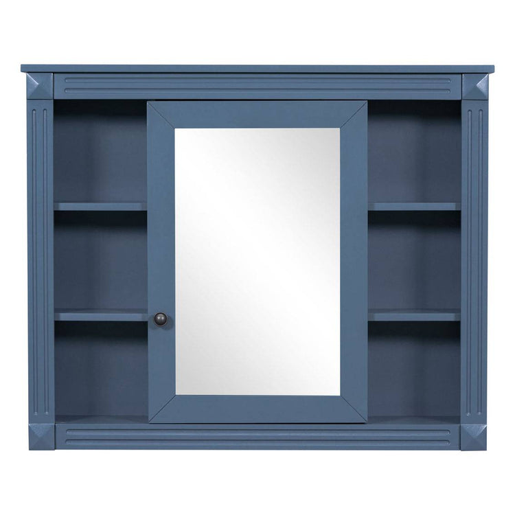 Modern Wall Mounted Bathroom Mirror Storage Cabinet4