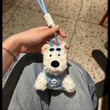 West Highland Puppy Plush Keychain Toy