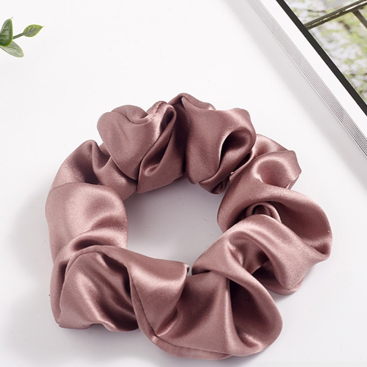 100 Mulberry Silk Large Intestine Hair Band 16mm 3.5cm Hair Rope