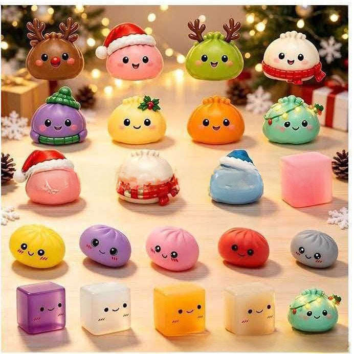 Christmas calendar puzzle box