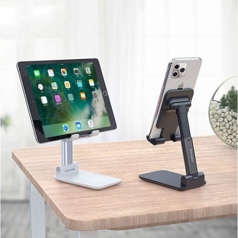 Foldable Metal Desktop Holder for iPhone and c