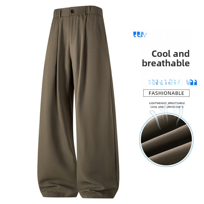 Loose Fit Straight Leg Quick Dry Sports Casual Pants