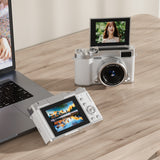 Retro Flip-Up Digital Camera with High-Definition CCD Sensor