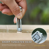 Compact EDC titanium tool for outdoors