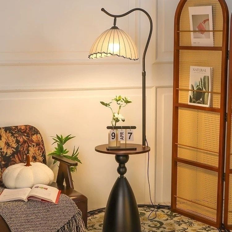 Medieval-style floor lamp