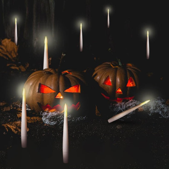 Halloween LED Electronic Candle Set with Remote Control