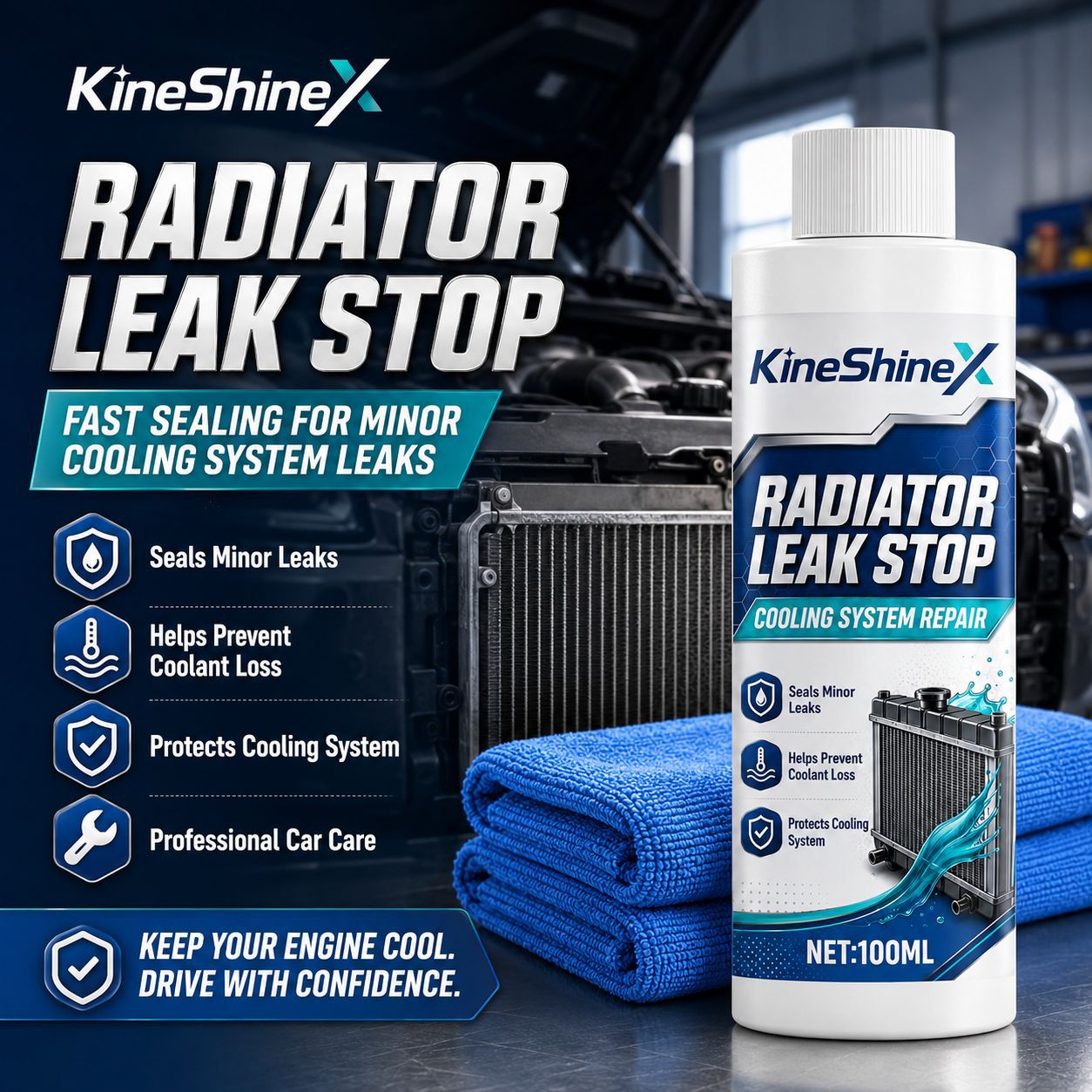 Car Radiator Leak Repair Sealant