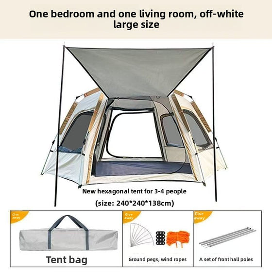 Automatic Pop-up Hexagonal Camping Tent Camping Shelter & Sleep product image 4