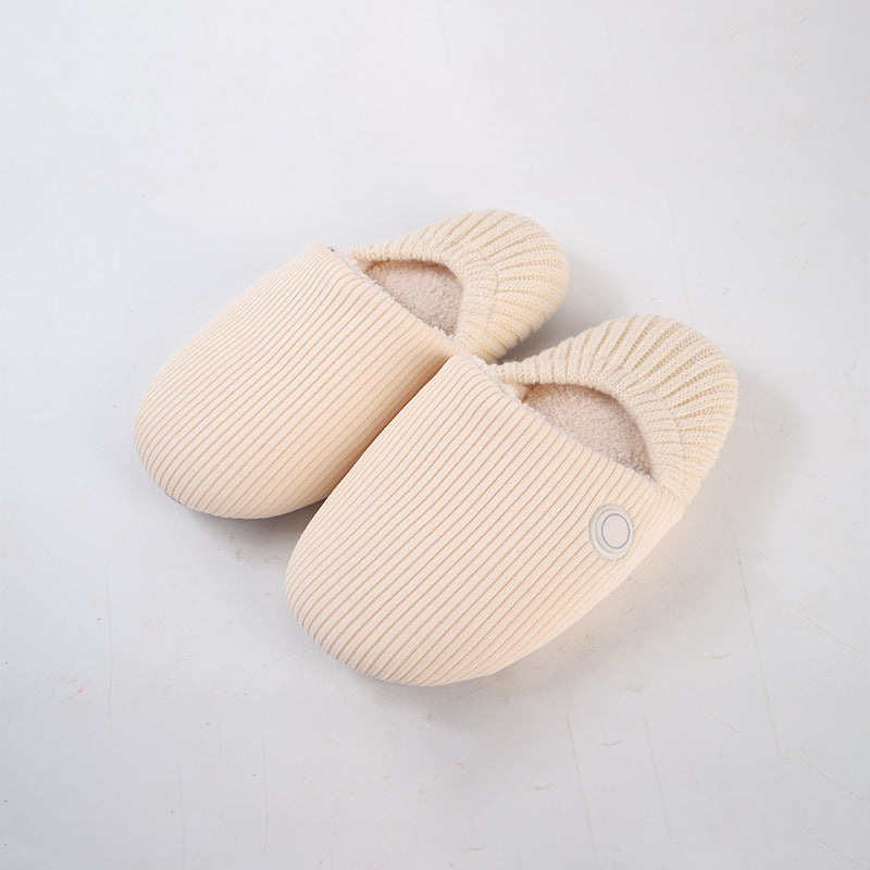 Knitted Electric Heating Slippers