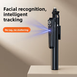 AI Face Tracking Selfie Stick with Bluetooth Remote