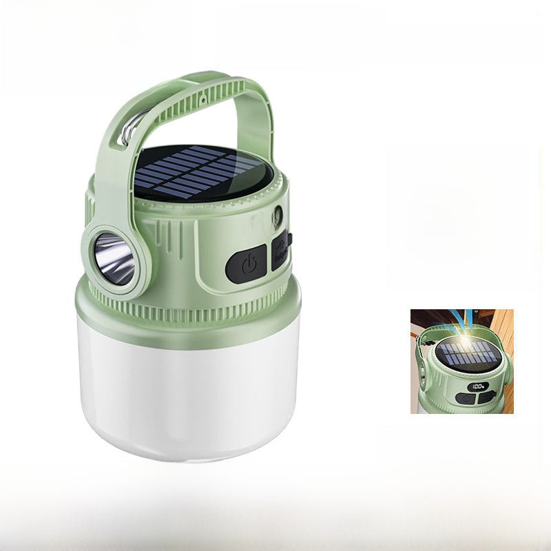 Digital Display Solar Camping Light