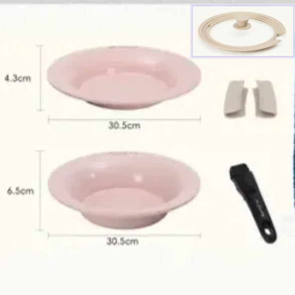 Special baking disc pan and oven baking mold for baking purposes