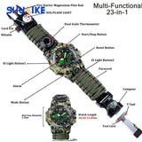 Dual Display Multifunction Outdoor Watch