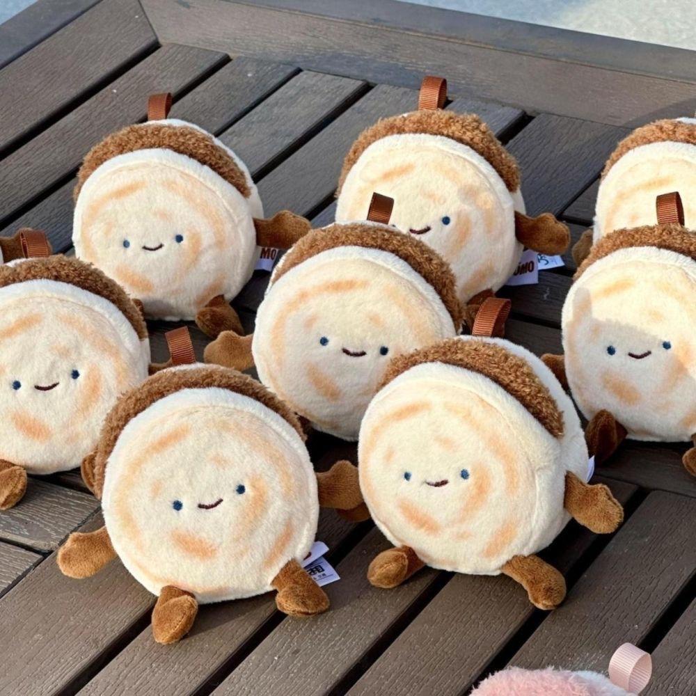 Cultural Food Plush Toy with Keychain