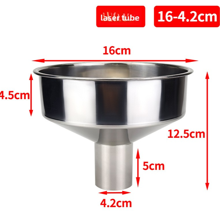 Wide Mouth Funnel for Kitchen Oil and Liquid Transfer