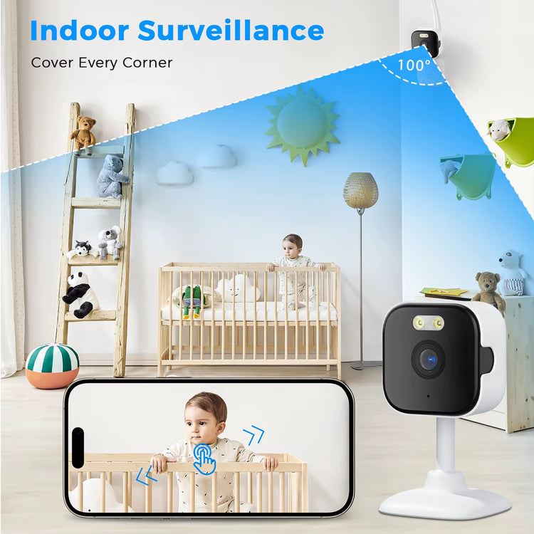 AI Portable Baby Monitor, app pairing screen