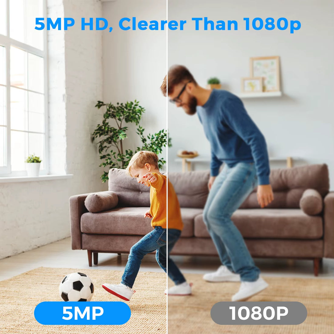 AI Portable Baby Monitor, PTZ base detail