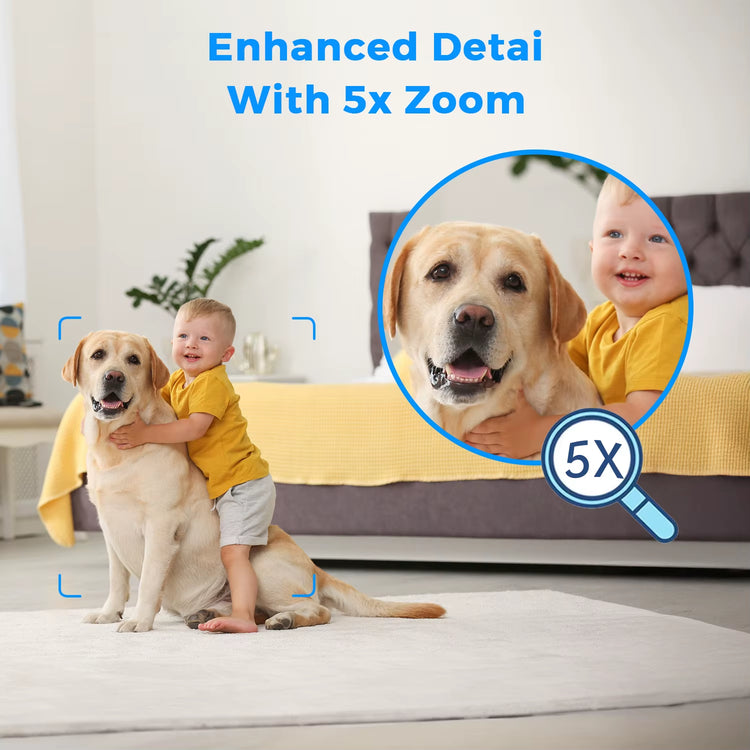 AI Portable Baby Monitor, plug and SD card options
