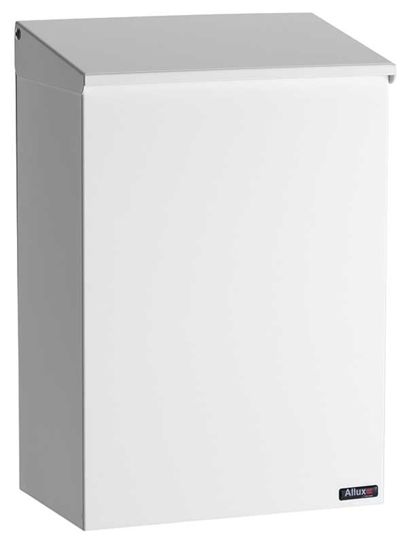 Allux 100 Top Loading Wall Mount Mailbox, Steel