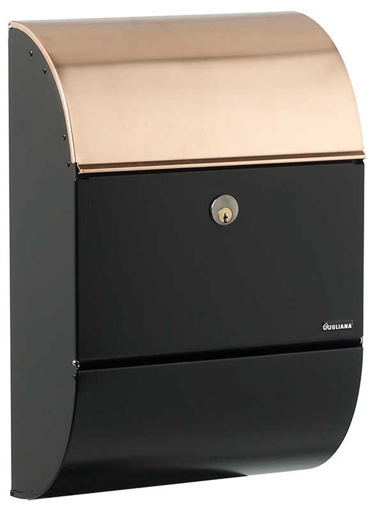 Qualarc Allux 3000 Locking Mailbox Black Copper