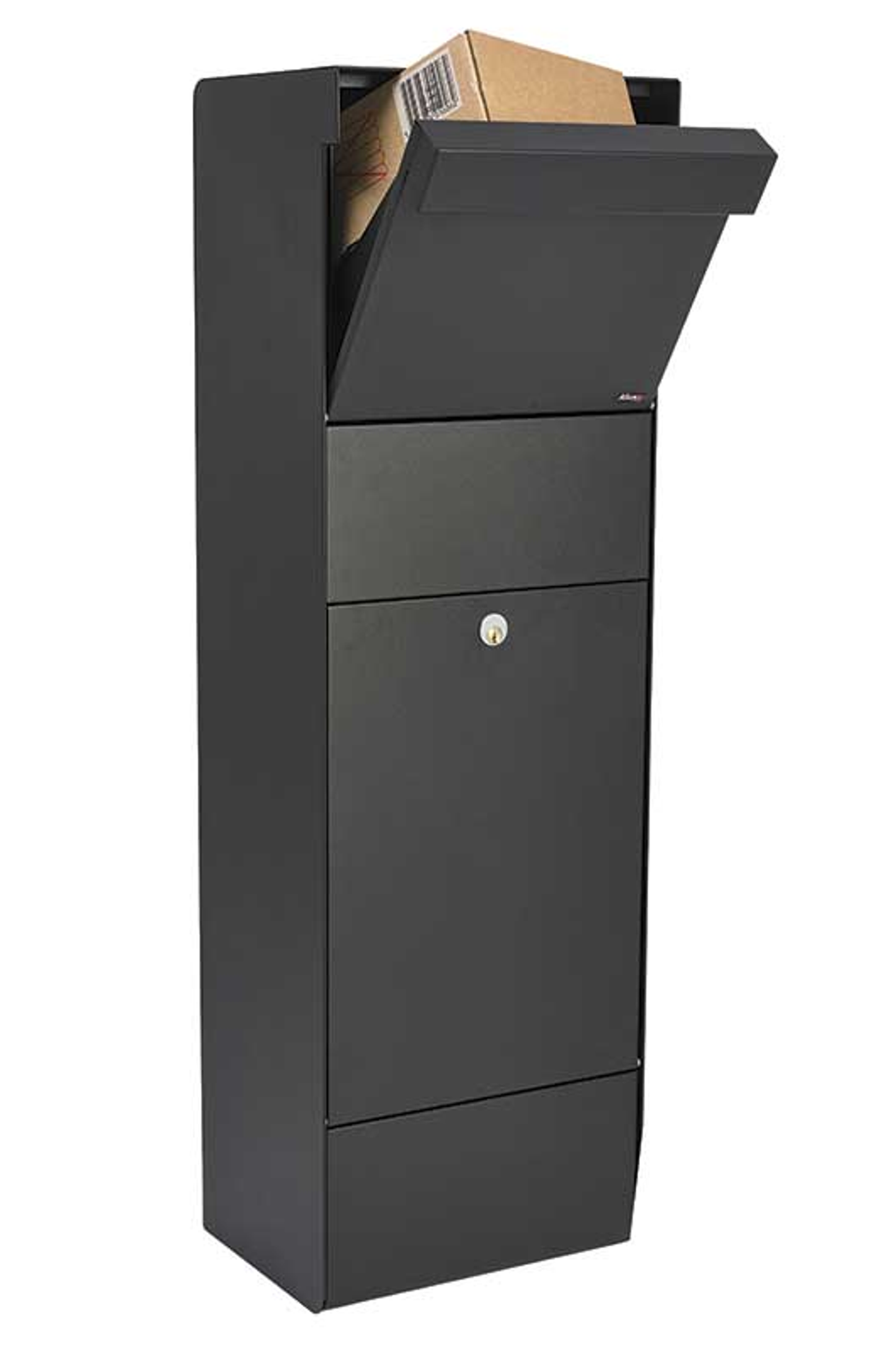 Allux Grandform Mail & Parcel Box, Galvanized Steel
