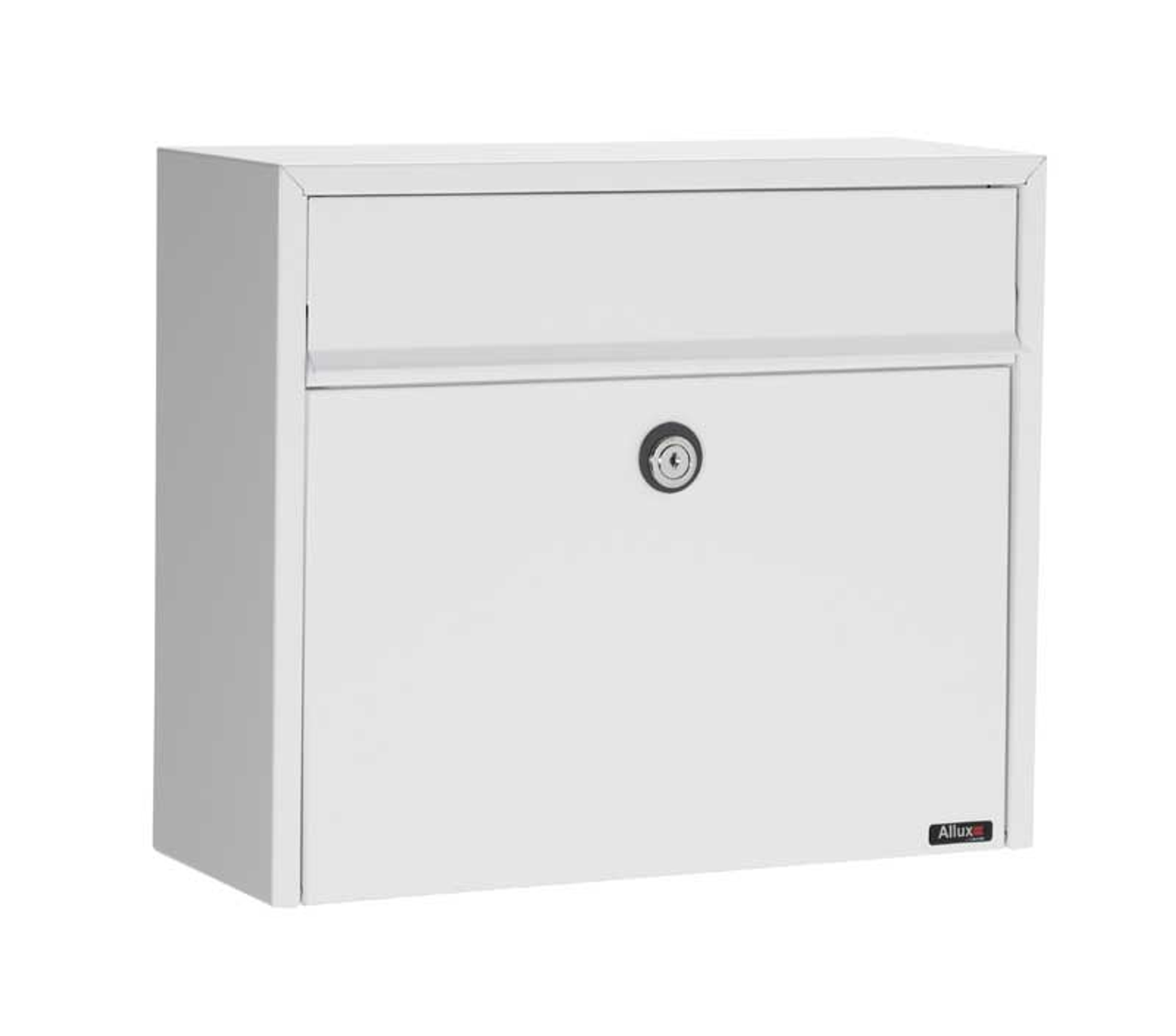 Allux LT150 Wall Mount Locking Mailbox, Steel