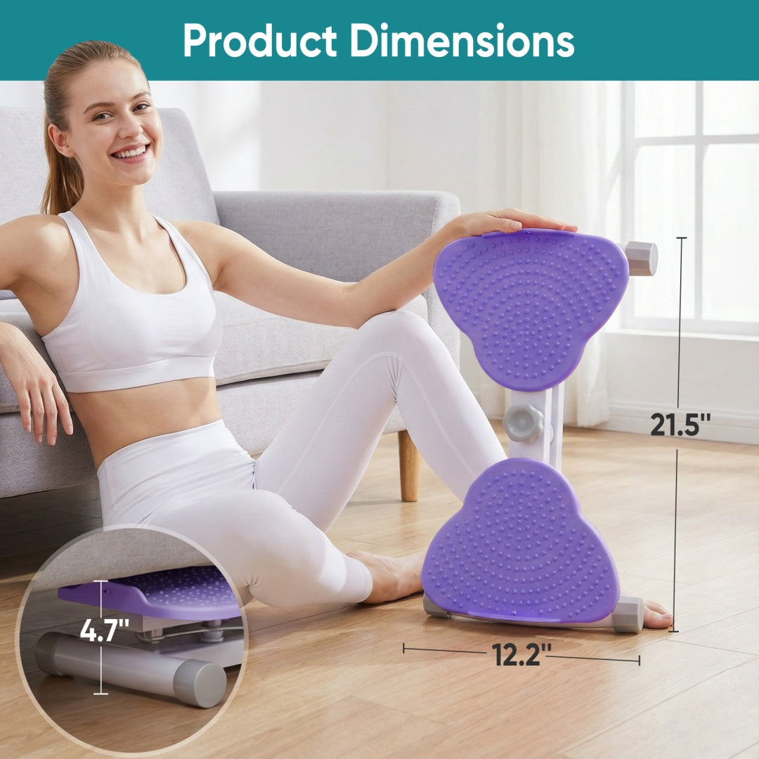 Twist board for abdominal waist rotation core training