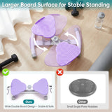 Twist board compact base side view