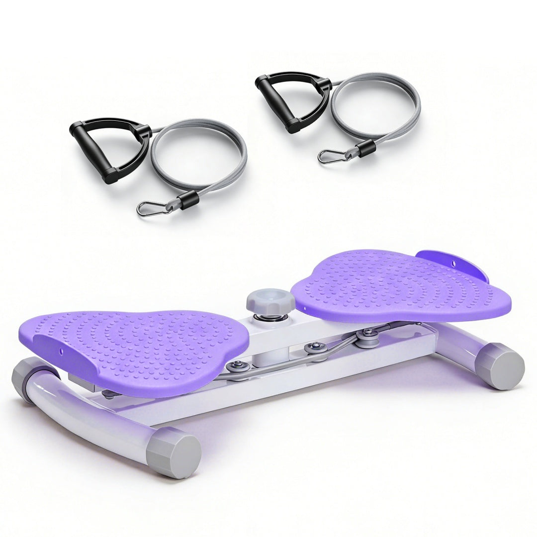 Twist board in home workout setting