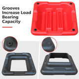 adjustable aerobic step platform side profile view