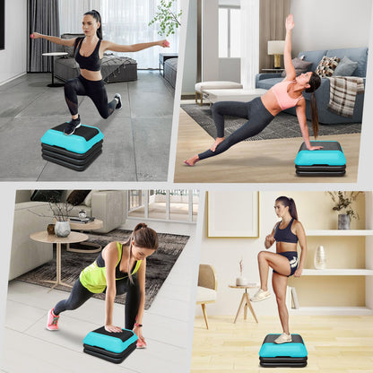 adjustable aerobic step platform feature detail