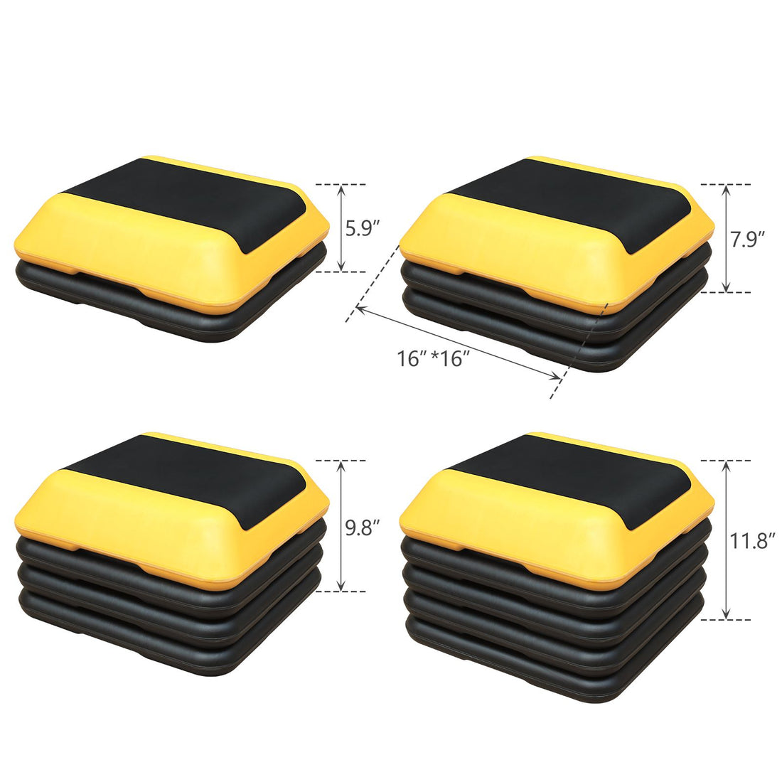 Adjustable Aerobic Step Platform Trainer2