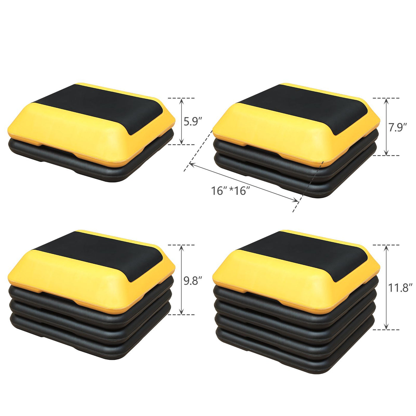 Adjustable Aerobic Step Platform Trainer2
