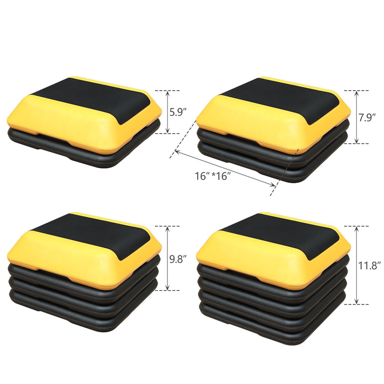Adjustable Aerobic Step Platform Trainer2