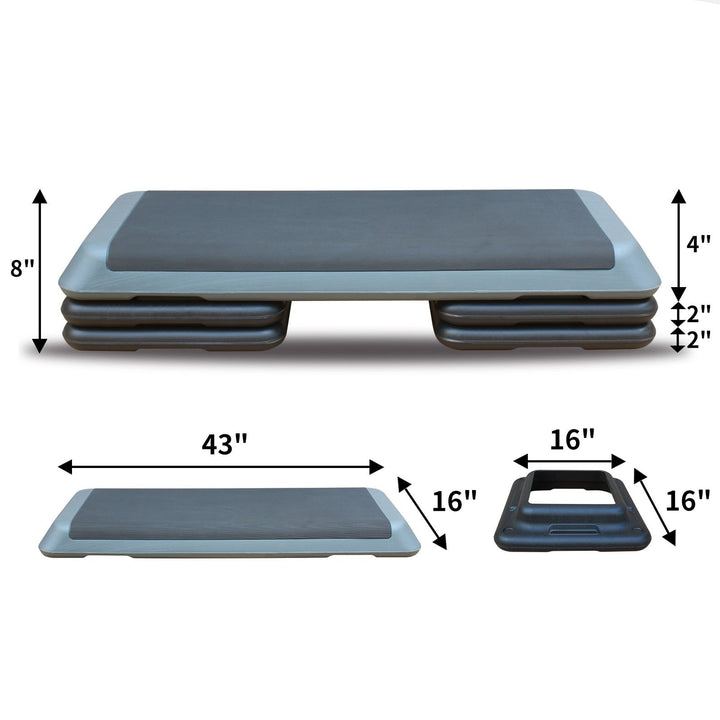 Adjustable Aerobic Step Workout Platform detail close-up