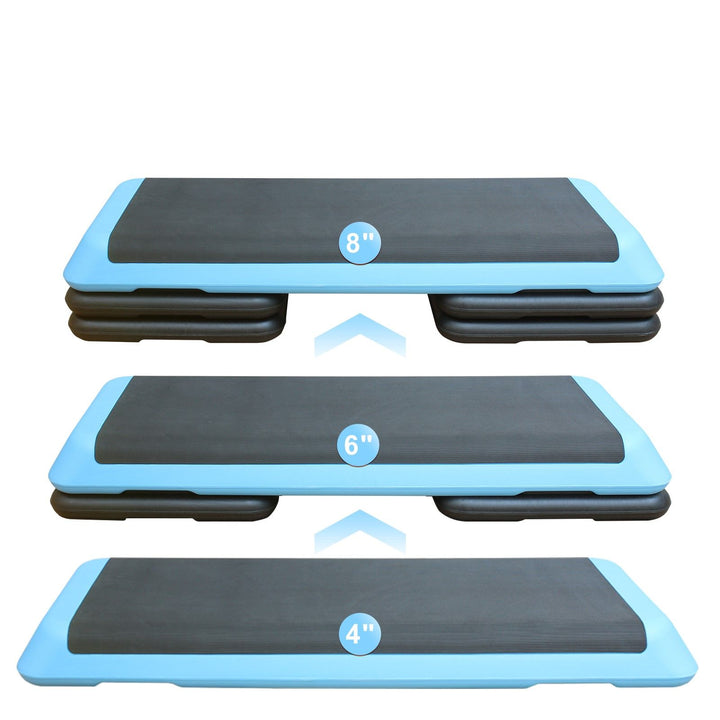 Adjustable Aerobic Step Workout Platform adjustable aerobic step platform angle 4