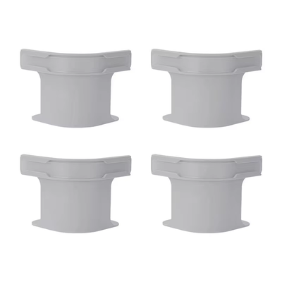 Bed sheet locking straps 4-pack in grey